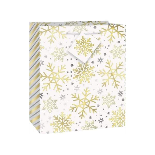 Unique Party Snowflake Christmas Gift Bag