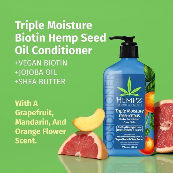 Hempz Triple Moisture Herbal Conditioner 500mL