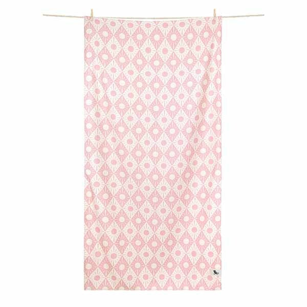 Dock & Bay Large Quick Dry Bath Towel - Diamond Pink