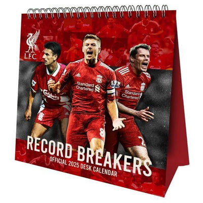 Superdrug Liverpool FC Record Breakers 2025 Desktop Calendar- Buy online at McGrocer