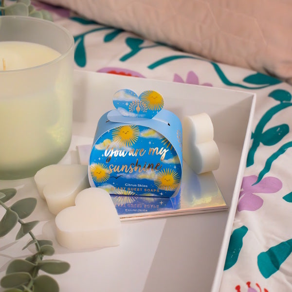 The English Soap Company Mini Guest Soap 3x20g- You Are My Sunshine