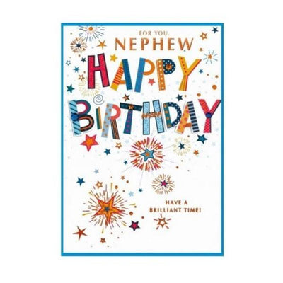 Superdrug Simon Elvin For You Nephew Happy Birthday Card (Pack of 6)- Buy online at McGrocer
