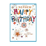 Simon Elvin For You Nephew Happy Birthday Card (Pack of 6)