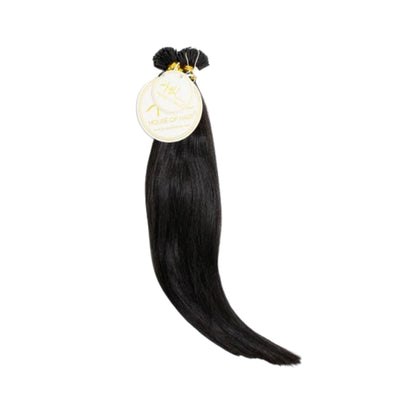 Superdrug House Of Hair UK Straight Ebony I-tip 18 (1B)- Buy online at McGrocer