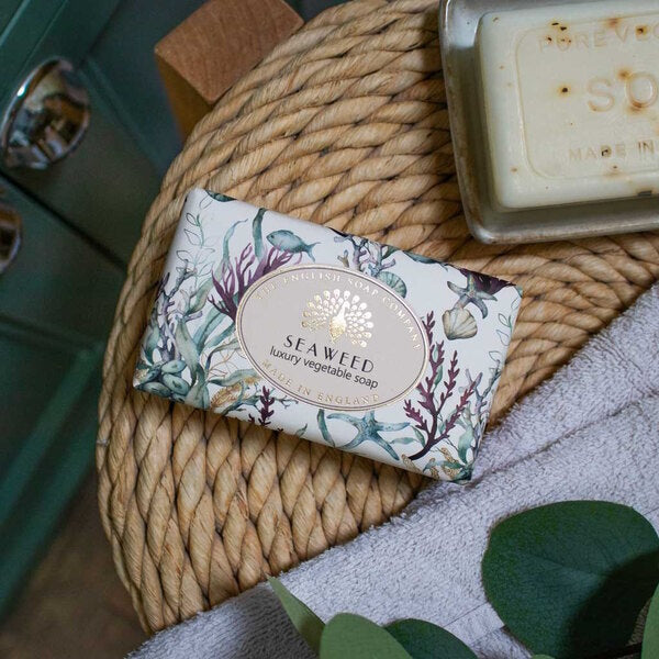 English Soap Company Vintage Collection Soap 190g - Seaweed