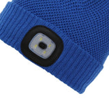 Children's Acrylic Beanie with Built-in Rechargeable Torch (7-10 Years)