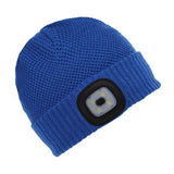 Children's Acrylic Beanie with Built-in Rechargeable Torch (7-10 Years)