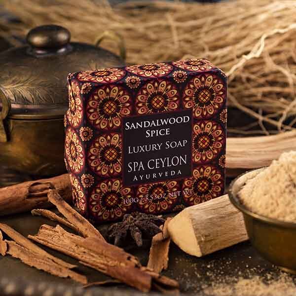 SPA CEYLON Sandalwood Spice Luxury Soap -100g