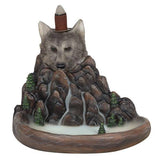 Something Different Cliff Wolf Backflow Incense Burner