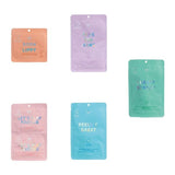 Complete Self-Care Masking Set with Body Scrub, Hair Mask, Clay Face Mask, Lip Mask, and Foot Mask