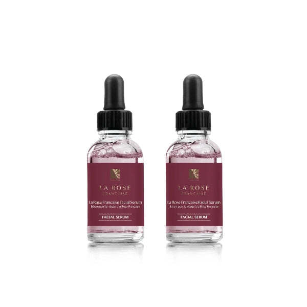 Dr Botanicals La Rose Française Facial Serum 30ml Duo Pack