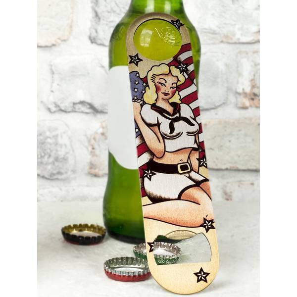 Grindstore Pin Up Retro Bottle Opener