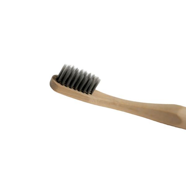 MyMouth Bamboo Toothbrush Medium Bristle Charcoal