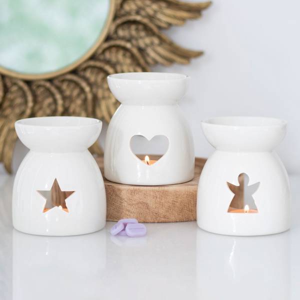 Something Different Ceramic Heart Oil Burner