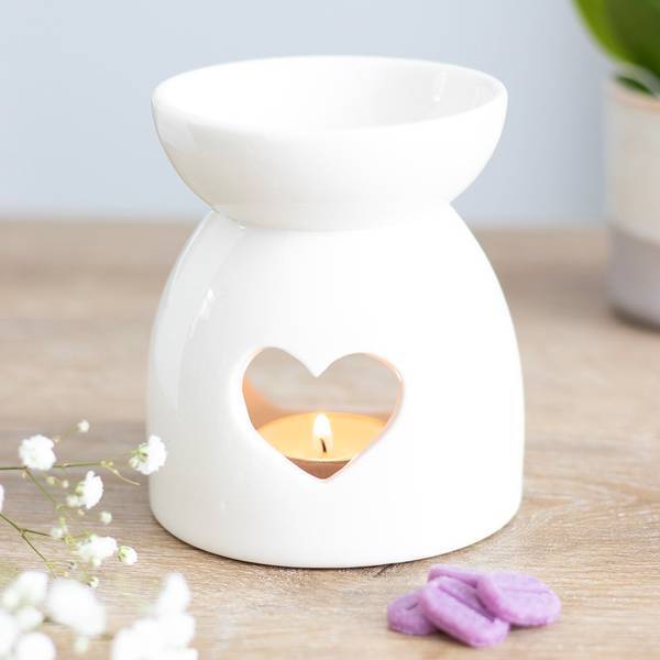 Something Different Ceramic Heart Oil Burner