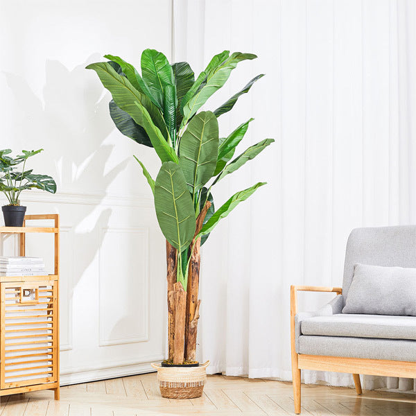 Livingandhome Artificial Banana Tree 180cm, imported from the UK