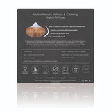 Dr Botanicals Wooden Aroma Digital Diffuser Clear Top