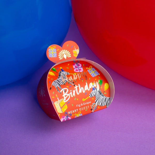 The English Soap Company Mini Guest Soap 3x20g- Happy Birthday