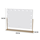 Livingandhome Hollywood Vanity LED Makeup Mirror