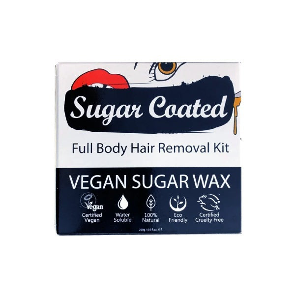 Sugar Coated Hair Removal Wax Kit for Full Body 250g