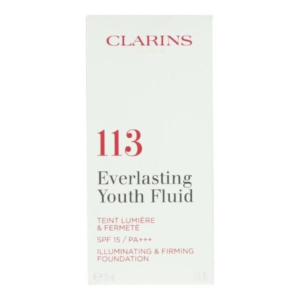 Clarins Everlasting Youth Fluid Foundation 30ml - 113 Chestnut