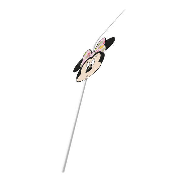 Disney Minnie Mouse Tropical Disposable Straws (Pack of 6)