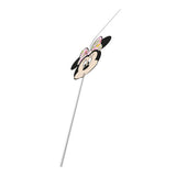 Disney Minnie Mouse Tropical Disposable Straws (Pack of 6)