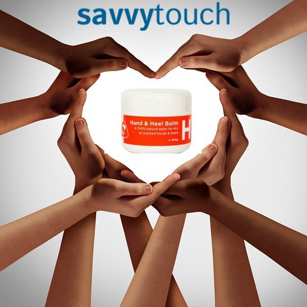 Savvy Touch Hand and Heel Balm for Dry and Cracked Skin 100GM