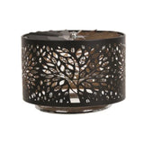 Aroma Candle Carousel Fan Shade 13cm Black - Tree of Life
