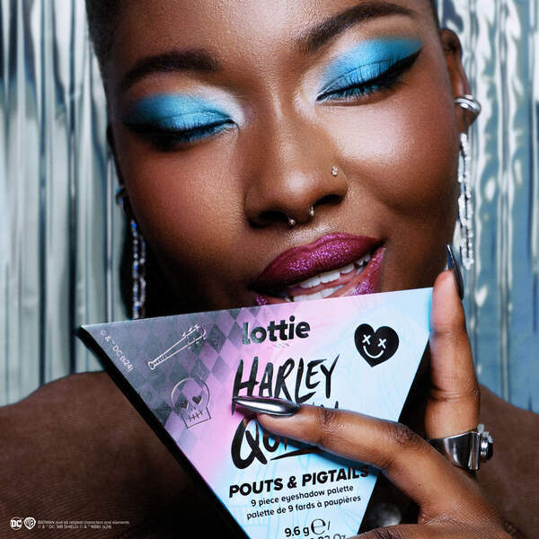Lottie London x Harley Quinn Pouts & Pigtails Eyeshadow Palette