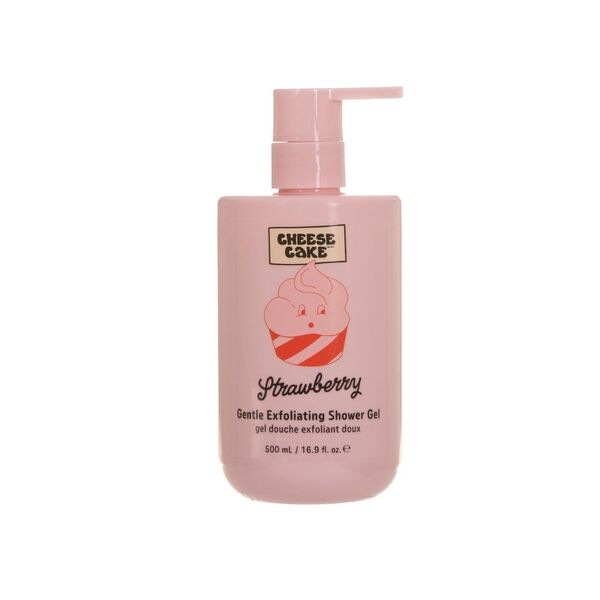 Cheesecake Gentle Exfoliating Shower Gel- Strawberry