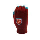 West Ham United FC Adult Touch Screen Winter Gloves