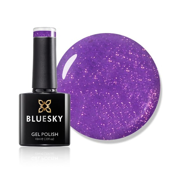Bluesky Gel Polish - Crystal Purple Lavender