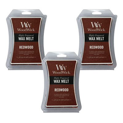 Superdrug Woodwick Wax Melt Redwood 85.0g - Pack of 3- Buy online at McGrocer