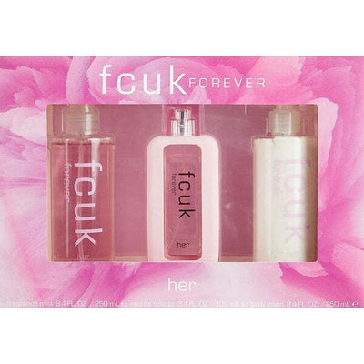 Superdrug FCUK Forever Her Gift Set 100ml EDT- Buy online at McGrocer