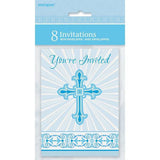 Unique Party Baptism/Christening Thank You Card (Pack of 8)