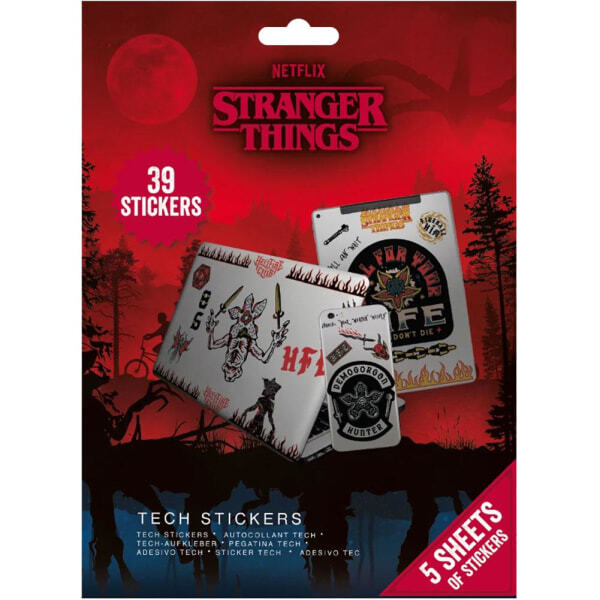 Stranger Things Battle Tech Stickers (Pack of 39)