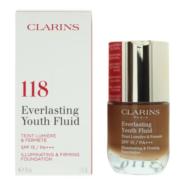 Anti-Ageing Liquid Foundation with SPF 15 Protection, 30ml - Shade Sienna