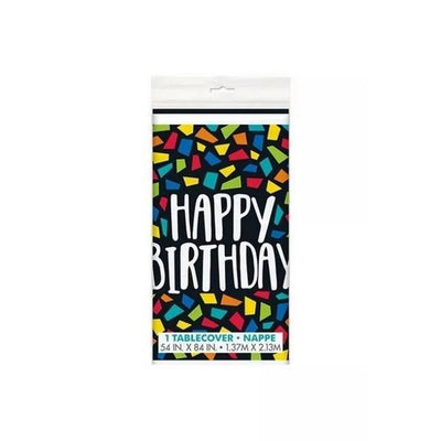 Superdrug Unique Party Plastic Mosaic Birthday Party Table Cover- Buy online at McGrocer