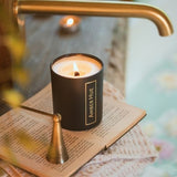 Amber Hue Candles - Rhubarb & Mint Deluxe Candle - Soy Wax - 200g