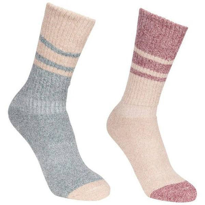 Superdrug Trespass Womens Hadley Hiking Boot Socks (2 Pairs) (6 - 9)- Buy online at McGrocer