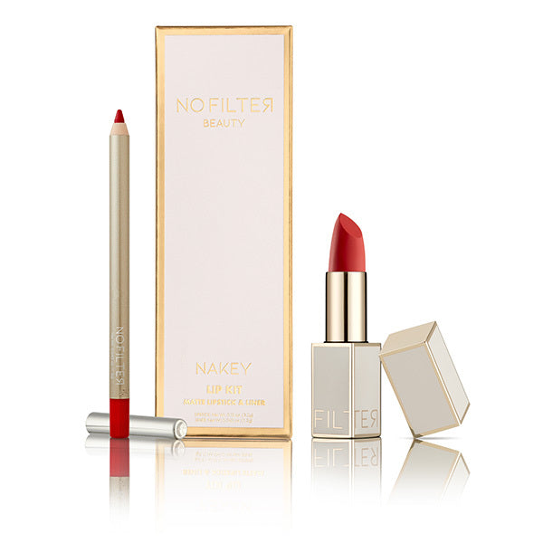 NO FILTER Lip Kit - Red Carpet