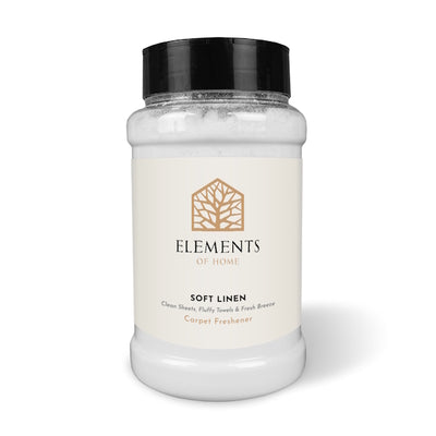 Superdrug Elements of Home Soft Linen Carpet Freshener - 500g- Buy online at McGrocer