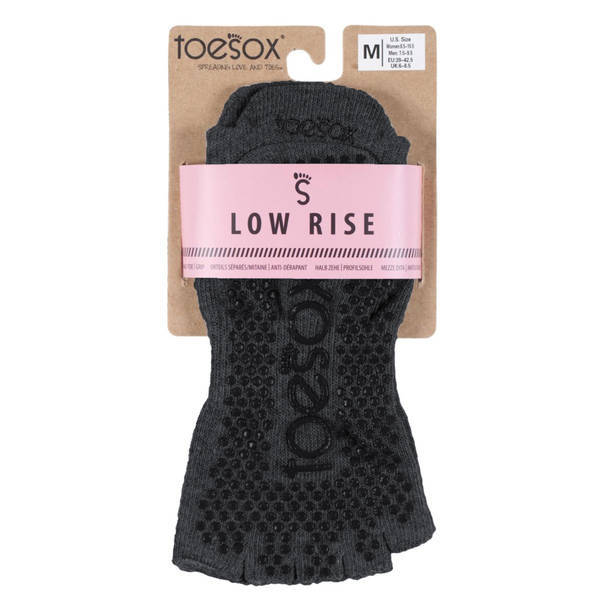 Toesox Womens Half Toe Socks (XS)