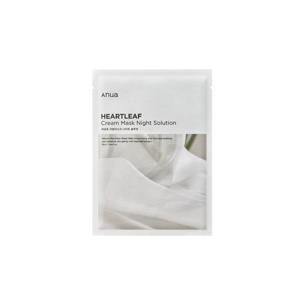 Anua Heartleaf Cream Sheet Mask Night Solution 25ml