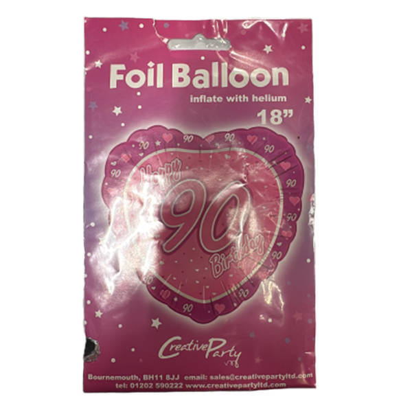 Creative Party 90th Foil Balloon