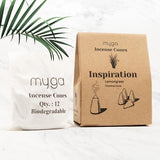 Myga Dhoop Incense Cones - Lemongrass Inspiration