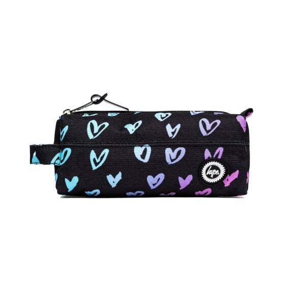 Hype Scribble Heart Crest Pencil Case