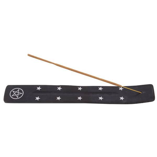 Something Different Wood Pentagram Incense Ash Catcher