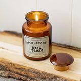 Paddywax Soy Wax Glass Jar Candle Teak & Tobacco
